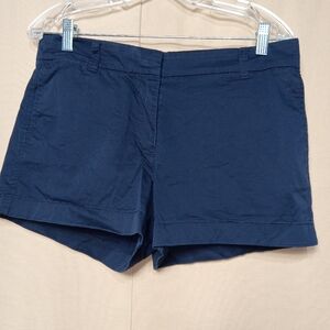 J Crew Chino Women's Black Shorts Size 10